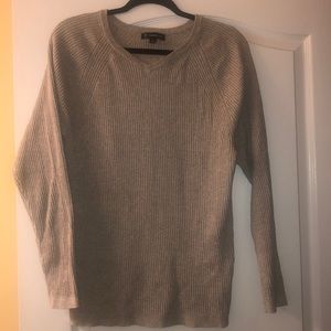 INC Men’s long sleeve light weight gray sweater